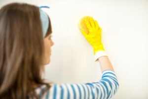 How to Clean Your Walls Before your Painter Arrives - Cal-Res Residential Painters - Residential Painters Calgary - Featured Image