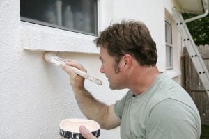 Painting Stucco and Moulding