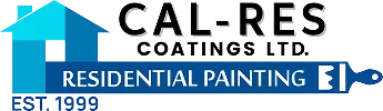 Cal-Res Coatings Ltd. Residential Painting logo, established 1999